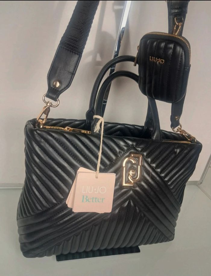 Liu Jo sac à main + porte-monnaie main ou bandoulière neuf - photo numéro 2