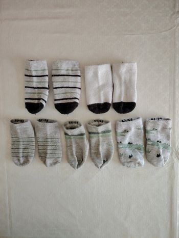 Lot de 5 paires de chaussettes bébé