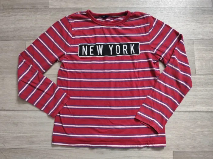 Tee-shirt manche longue New York 10 ans