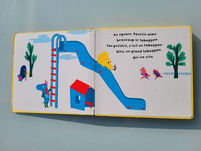 Livre tout carton 🐥 Le Bobo de Poussin 🩹 50 - photo numéro 3