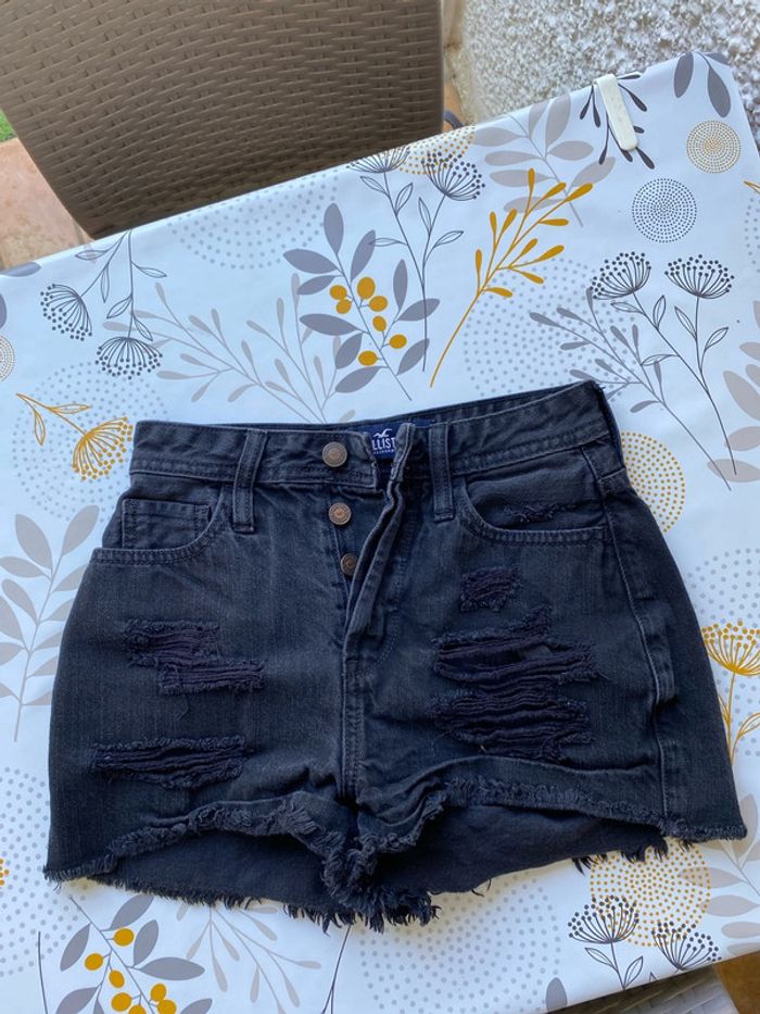 Short noir hollister femme