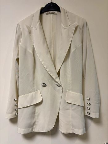Jolie veste blazer crème Vicky Valere taille 40