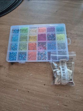 Boîte perles rocailles 2mm