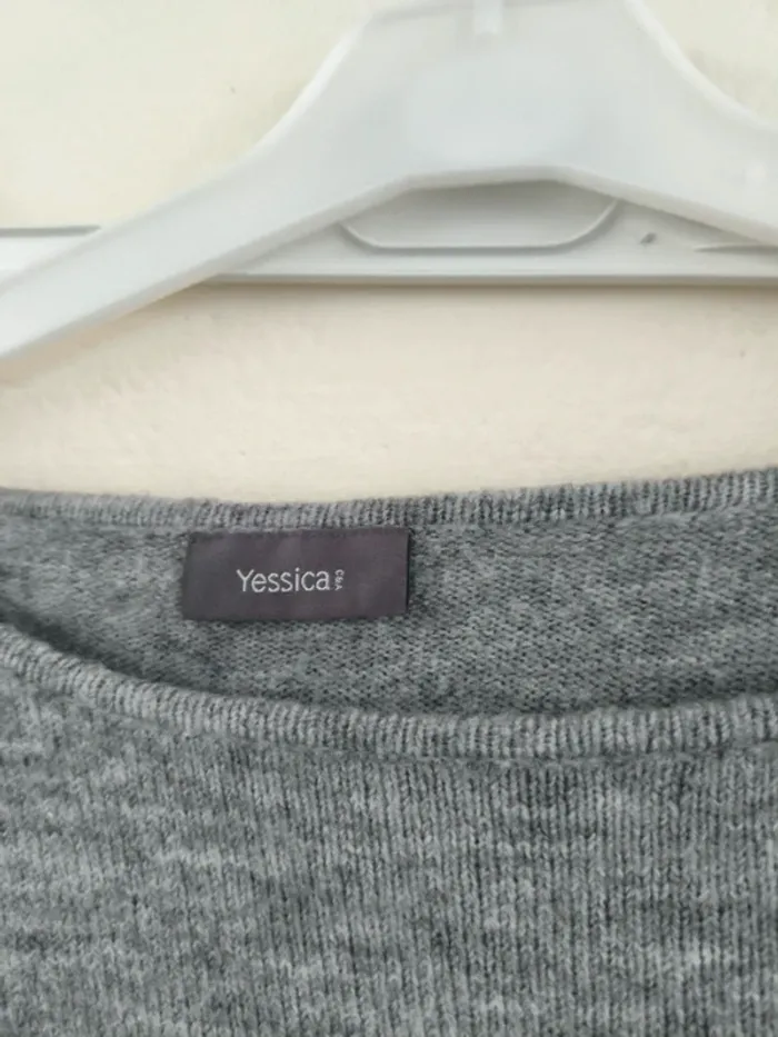 Pull gris - Yessica - taille 44 - photo numéro 4