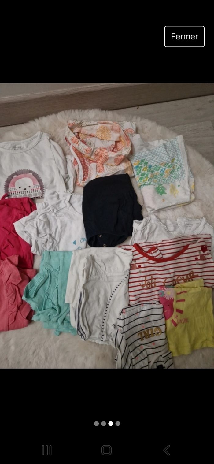 Lots de vêtements filles 18mois - photo numéro 3