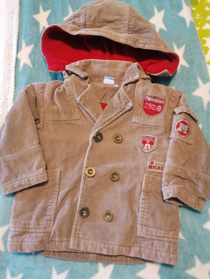 Manteau hivers Disney 12 mois