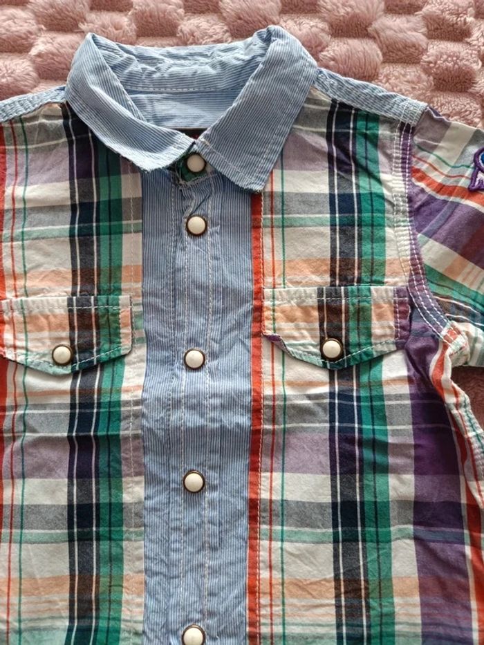 Chemise catimini 12m tbe - photo numéro 2