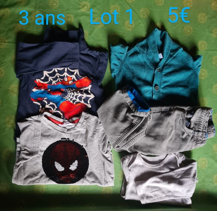 Lot vêtements  3 ans
