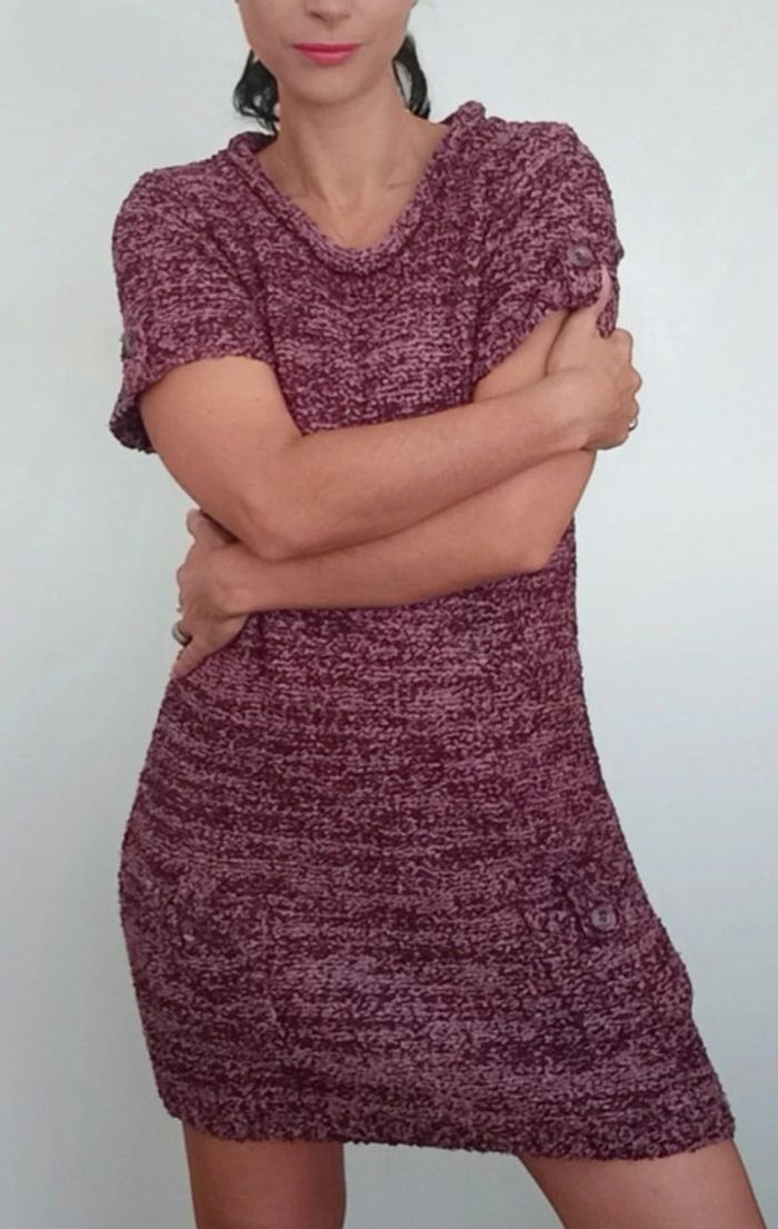 Robe pull tricot taille 38/40 - photo numéro 2