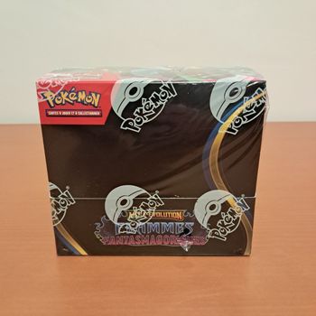 Display pokemon flammes fantasmagoriques ME2 scellé avec petit défaut