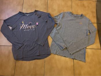 Lot 2 t shirts fille 12 ans