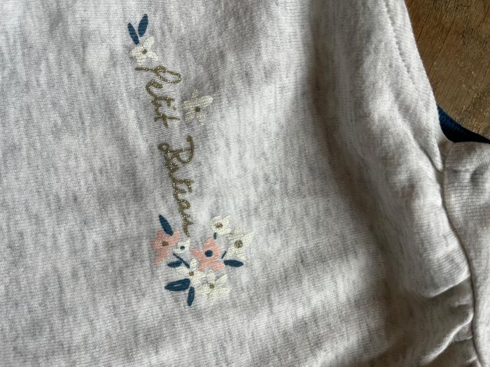 Tee-shirt gris Petit Bateau 10 ans - photo numéro 2