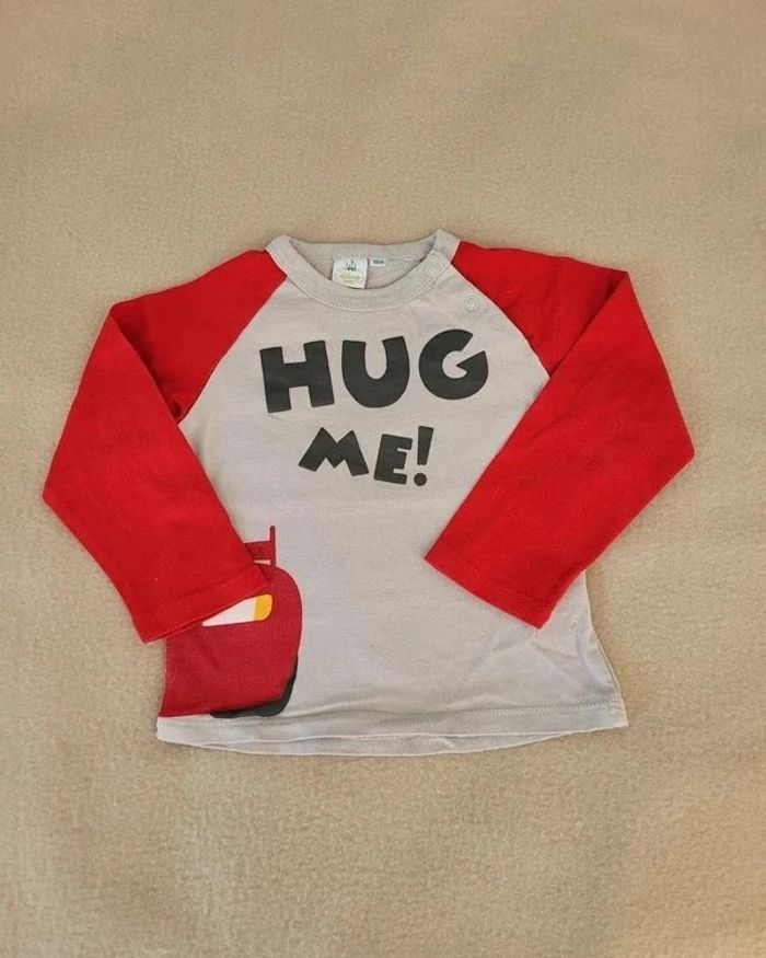 t-shirt manches longues disney 18 mois