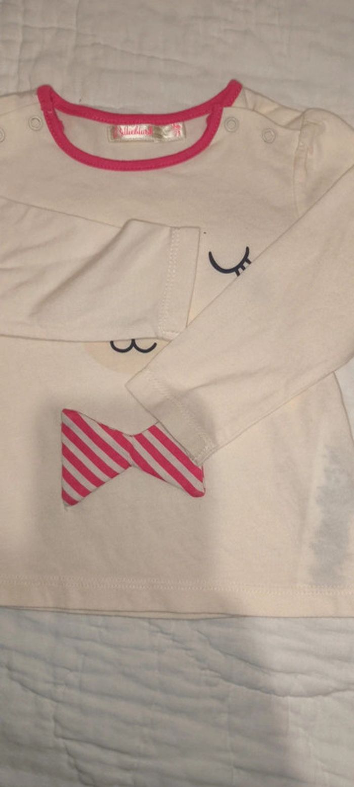 T-shirt avec manche billieblush - photo numéro 4