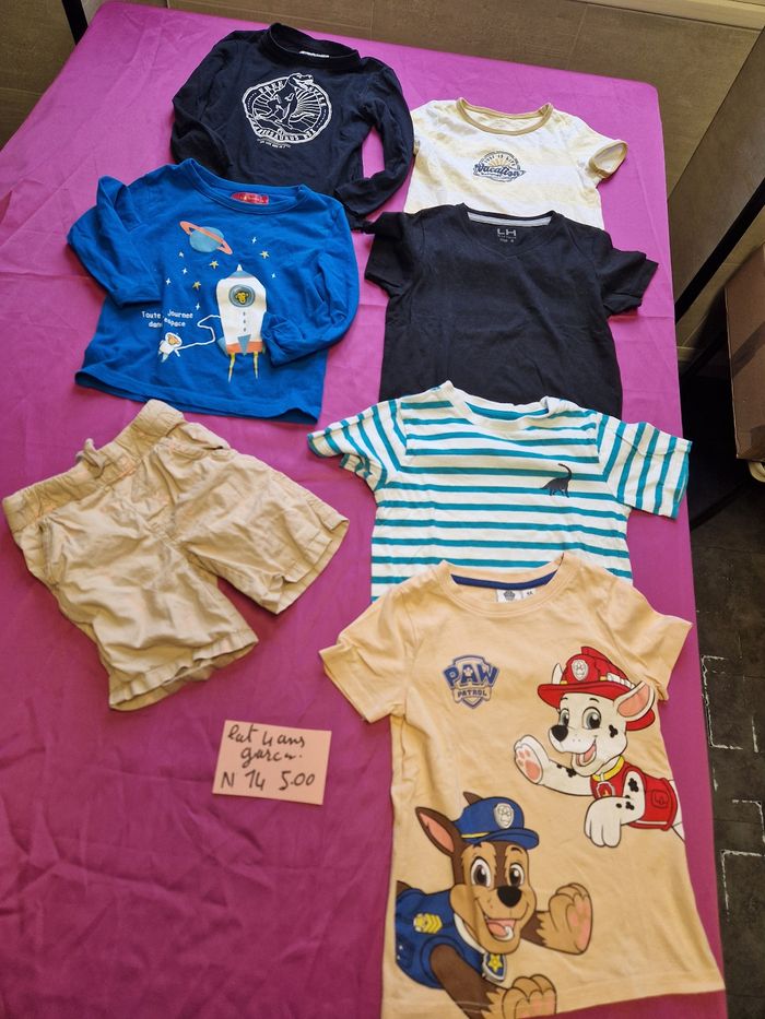 Lot vêtements 4  ans garçon N 14