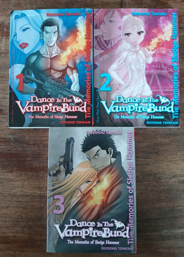 Dance in the Vampire Bund Integral Tomes 1 a 3 Tonkam Français 🇨🇵 Memories of Sledge Hammer - photo numéro 2