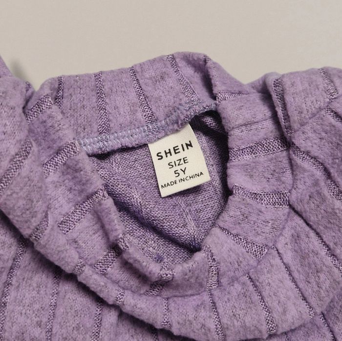 Pyjama Shein lila taille 5 ans - photo numéro 4