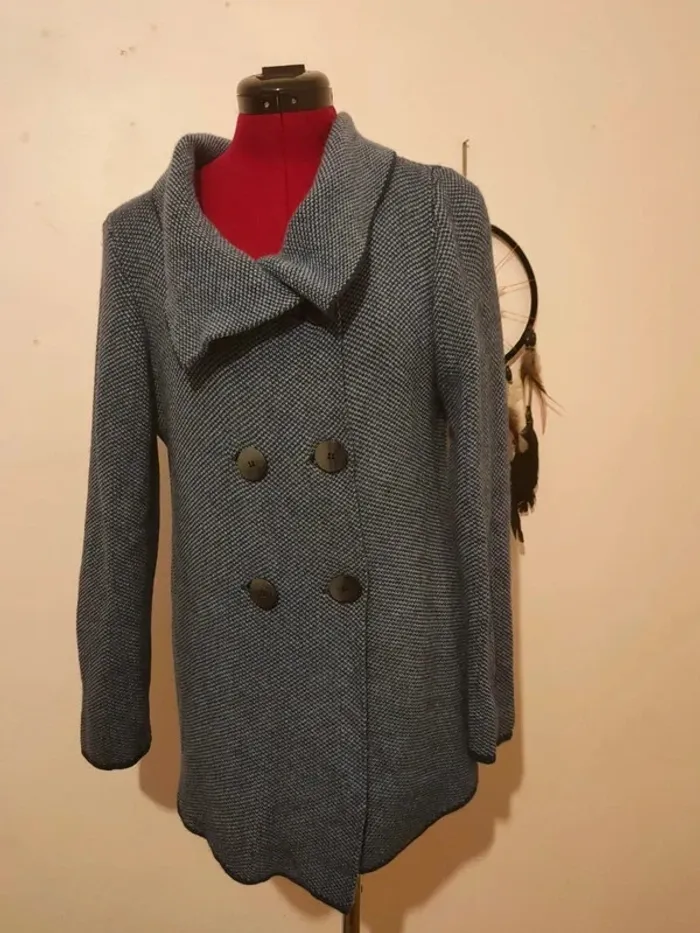 Gilet cachemire et soie