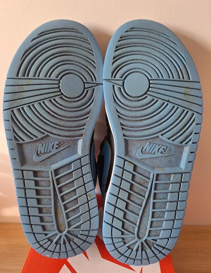 Baskets Nike Air low 1 noires et bleues 40 - photo numéro 9