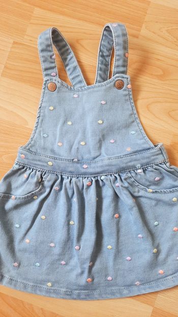 Robe salopette jean In Extenso