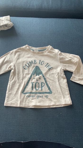 T-shirt manche longue 12 mois
