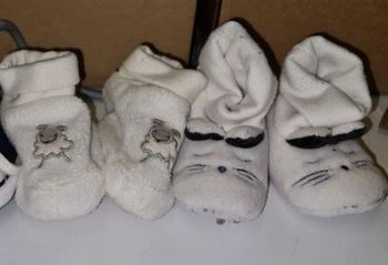 Lot chaussons 3/6 mois