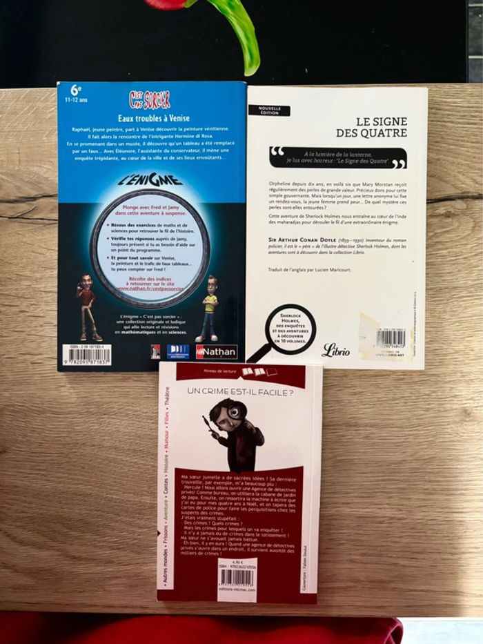 Lot de livres Énigmes pour enfants - photo numéro 2