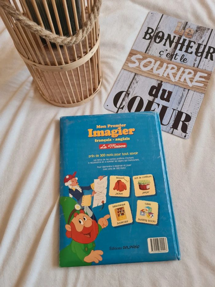 Livre mon premier imagier français anglais - photo numéro 2