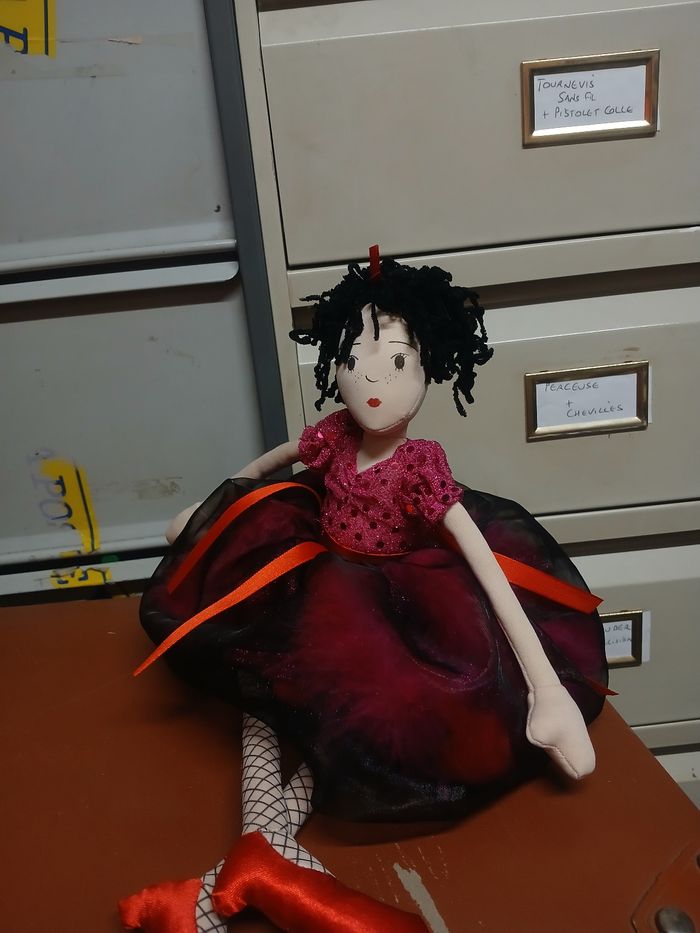 Poupée  chiffon ballerine - photo numéro 5