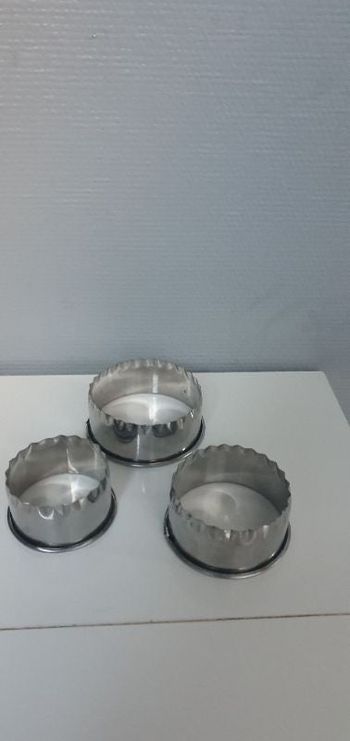 3 emporte pièces inox
