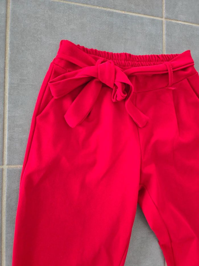Pantalon chino rouge - photo numéro 2