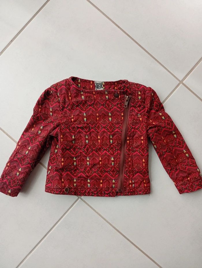 Veste bordeaux Tape à l'oeil taille 2 ans