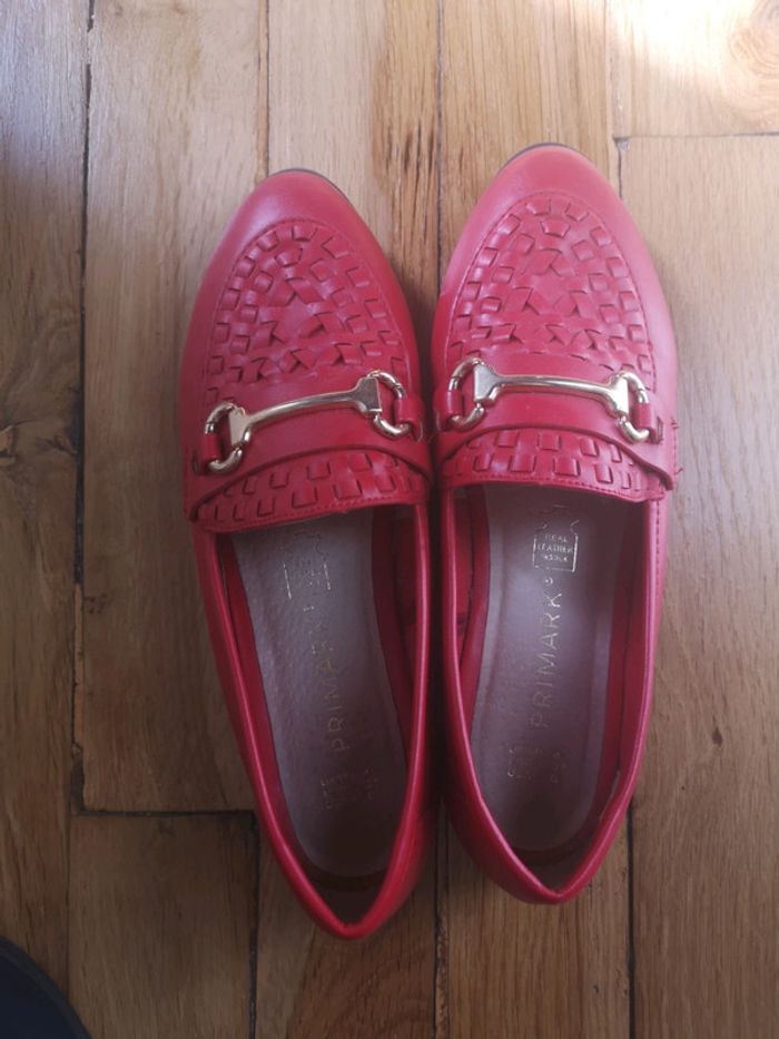 Mocassin rouge - photo numéro 3