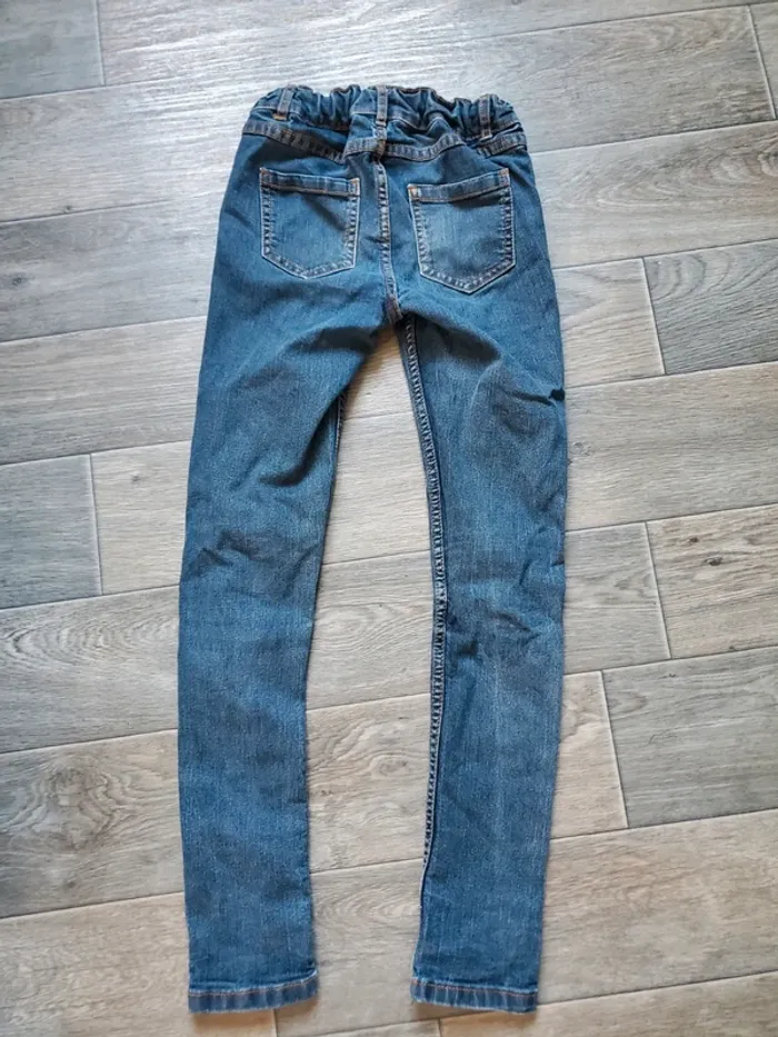 Jeans slim taille 10 ans très bon état - photo numéro 3