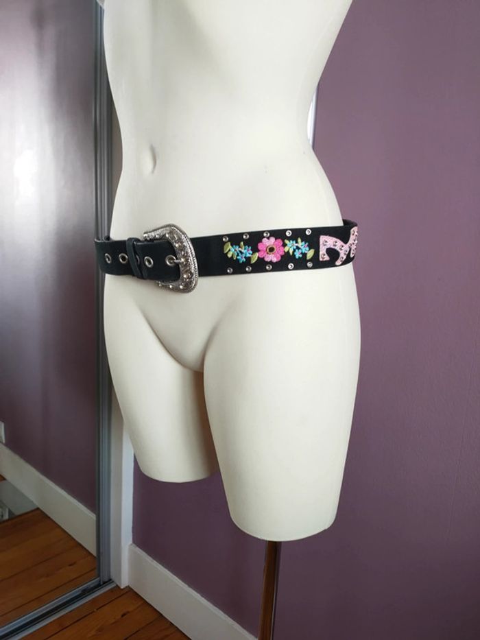 Ceinture Aztèque vintage Y2K
