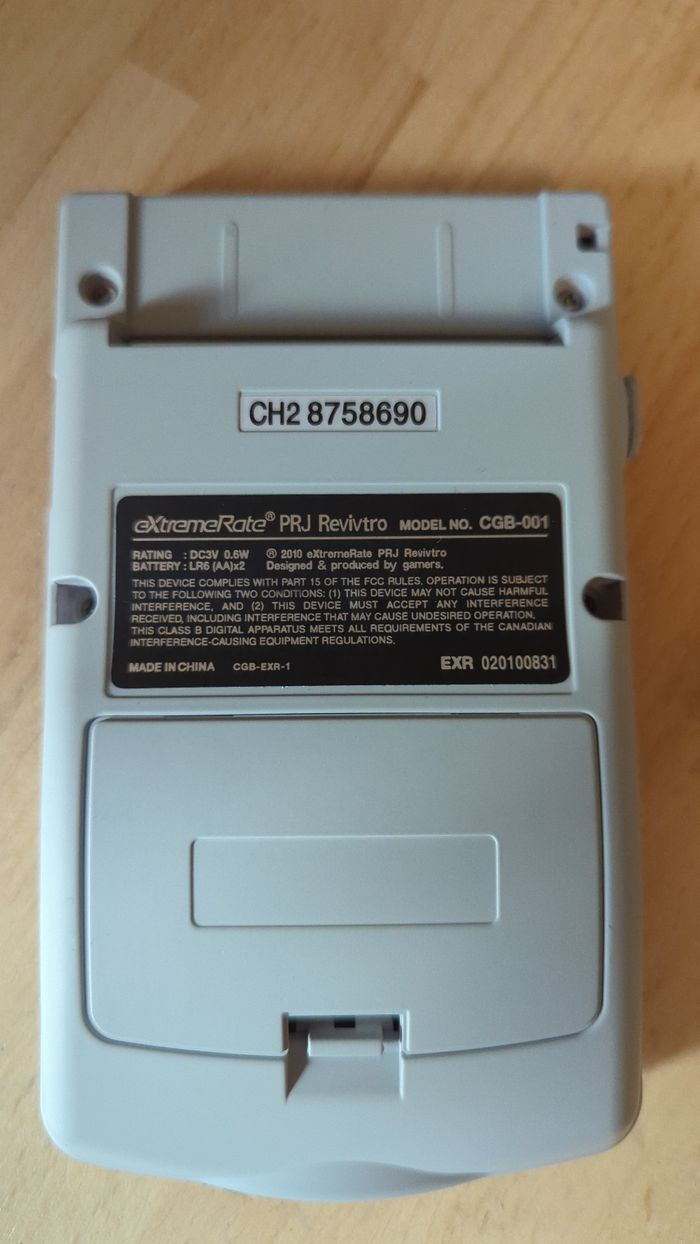 Console Nintendo Game Boy color gbc écran IPS édition NES - photo numéro 2