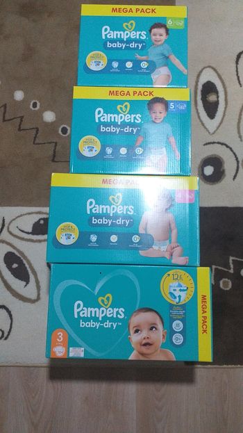 Couches pampers taille au xmchoix