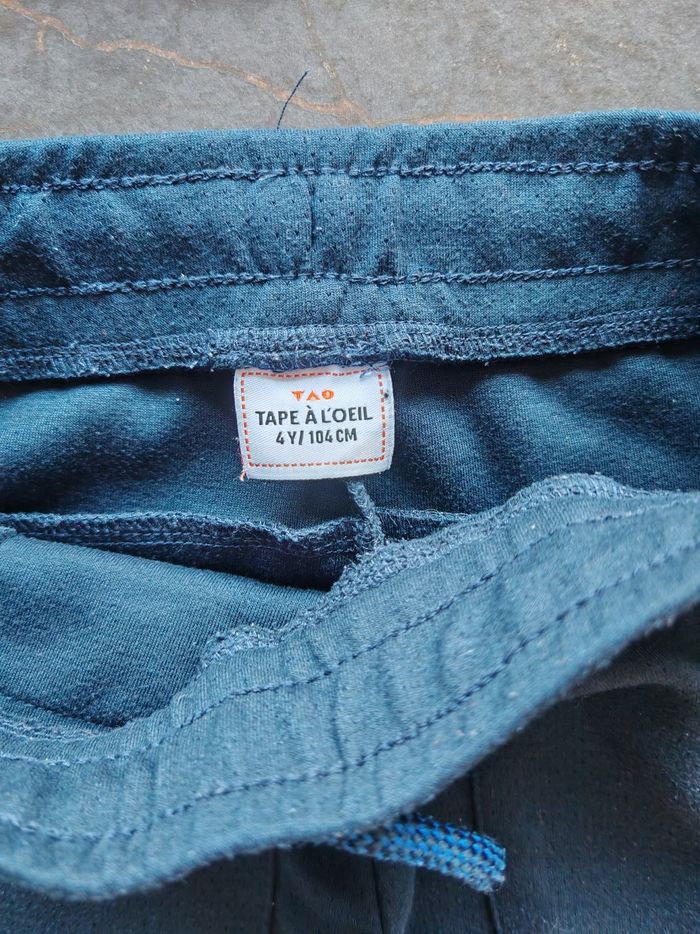 Jogging bleu marine TAO 4 ans - photo numéro 7