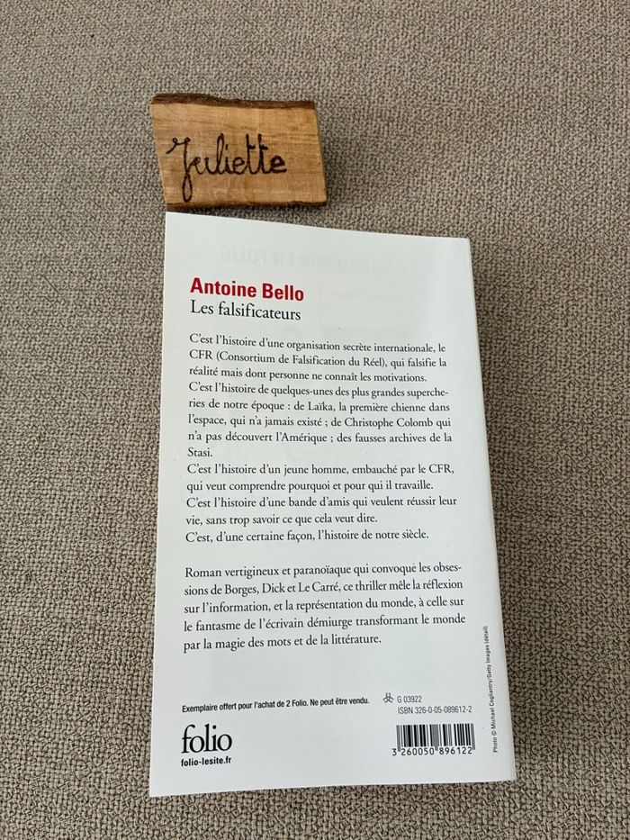 Les falsificateurs Antoine bello– très bon état - photo numéro 2
