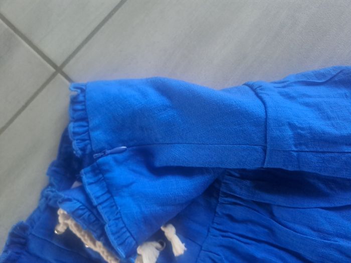 Mini jupe bleu blanc Grace & Mila Taille M - photo numéro 5