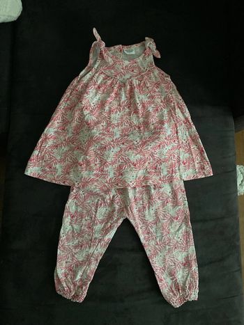 Ensemble été 18 mois fille