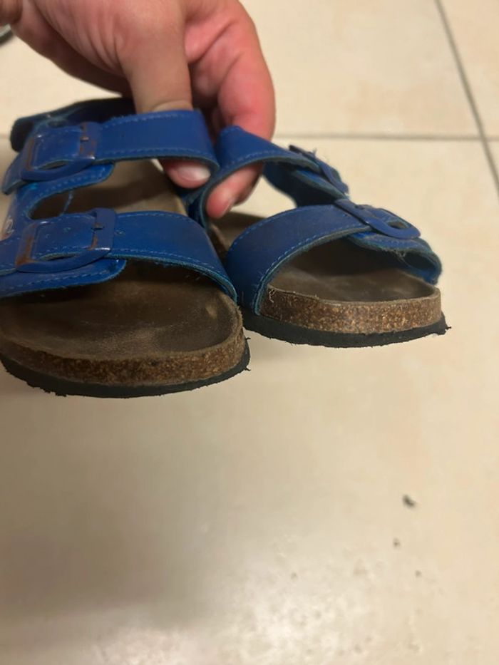 sandales garçon Pat Patrouille bleues à boucle et scratch taille 28 - photo numéro 10