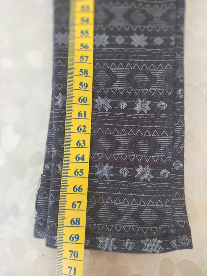 Legging fille neuf 8 ans alphabet gris - photo numéro 8