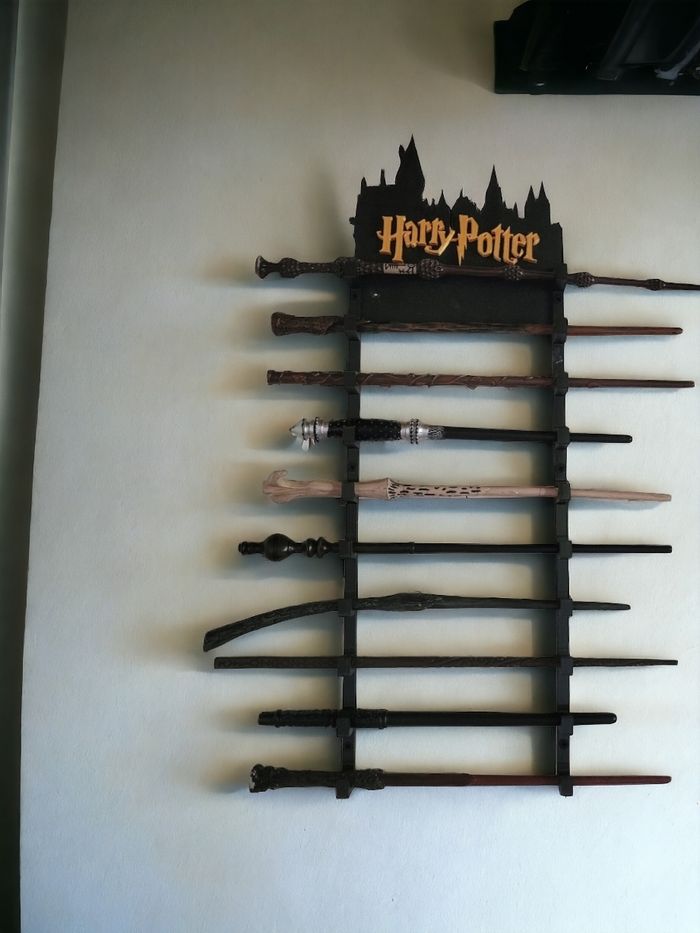 Support mural 10 baguettes Harry Potter - photo numéro 3