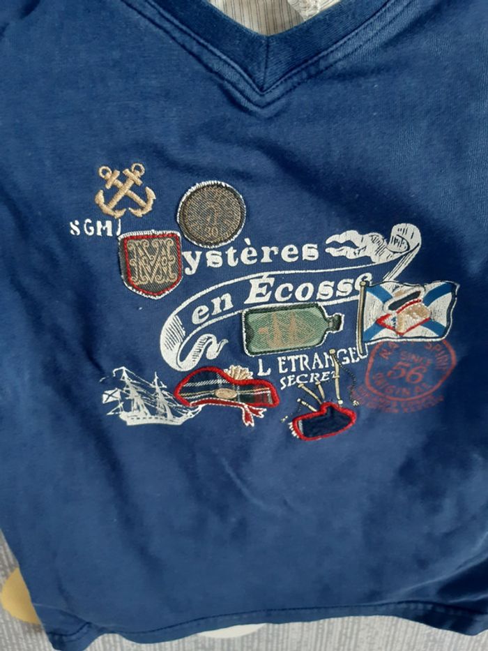 T shirt col chemise 3 ans sergent major - photo numéro 2