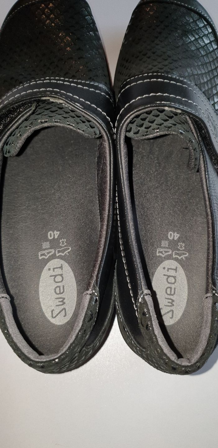 Chaussures derby femme Swedi T40 - photo numéro 2