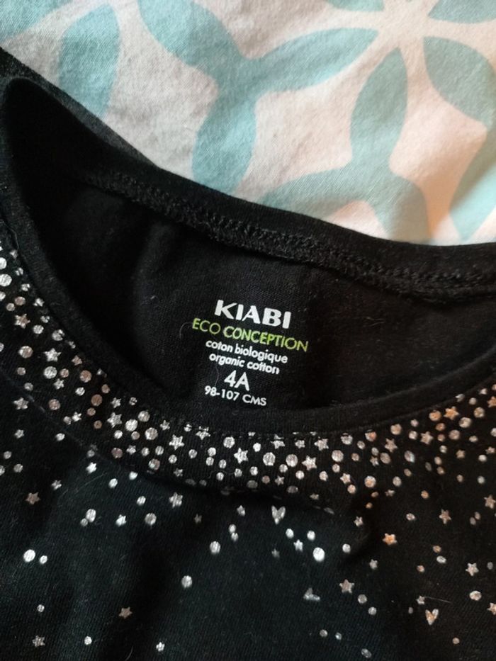 T-shirt manches longues noir - photo numéro 4