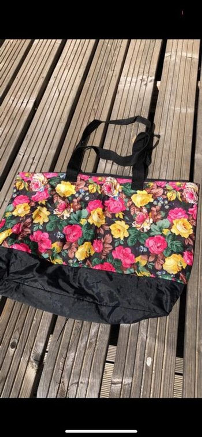 sac fleur vintage - photo numéro 3
