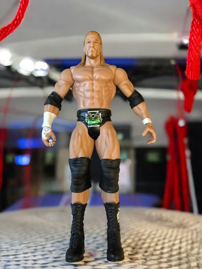 Figurine Articulée WWE Triple H Elite 7 Mattel Wrestling 2010 - photo numéro 5