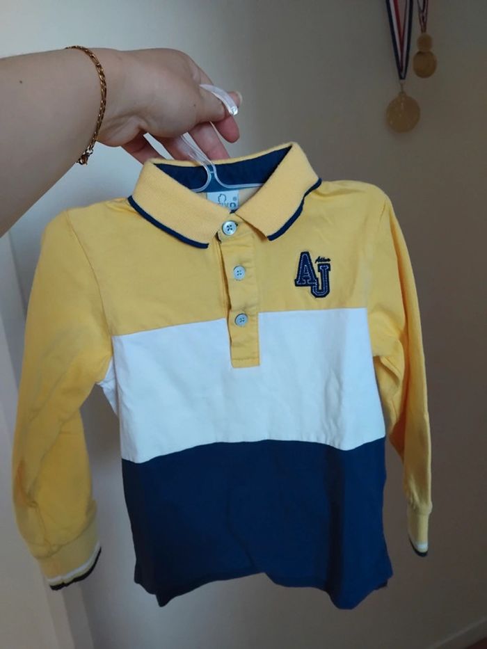 Polo manches longues garçon 18mois - photo numéro 5